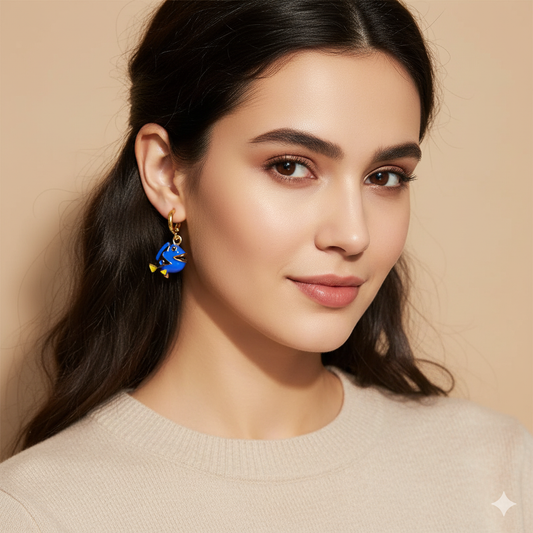 18K Gold Plated Dory Earrings